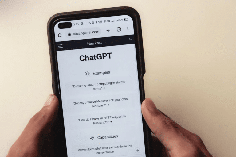 free photo of webpage of chatgpt a prototype ai chatbot is seen on the website of openai on a smartphone examples capabilities and limitations are shown